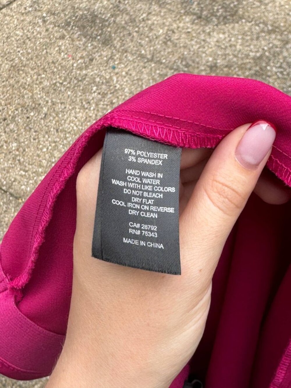 Rachel Zoe Fuchsia Satin Bias Midi Skirt | US 2 - Picture 4 of 4